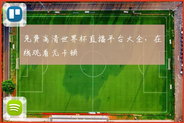 免费高清世界杯直播平台大全，在线观看无卡顿