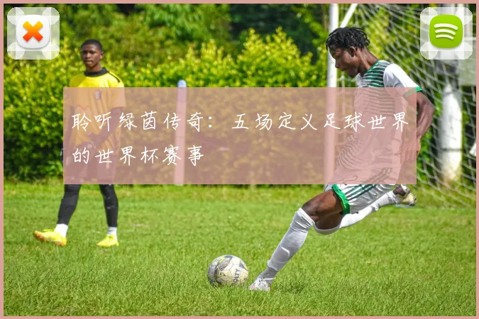 聆听绿茵传奇:五场定义足球世界的世界杯赛事
